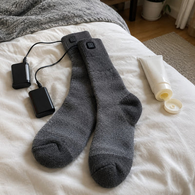 Heizsocken & Wärmecreme